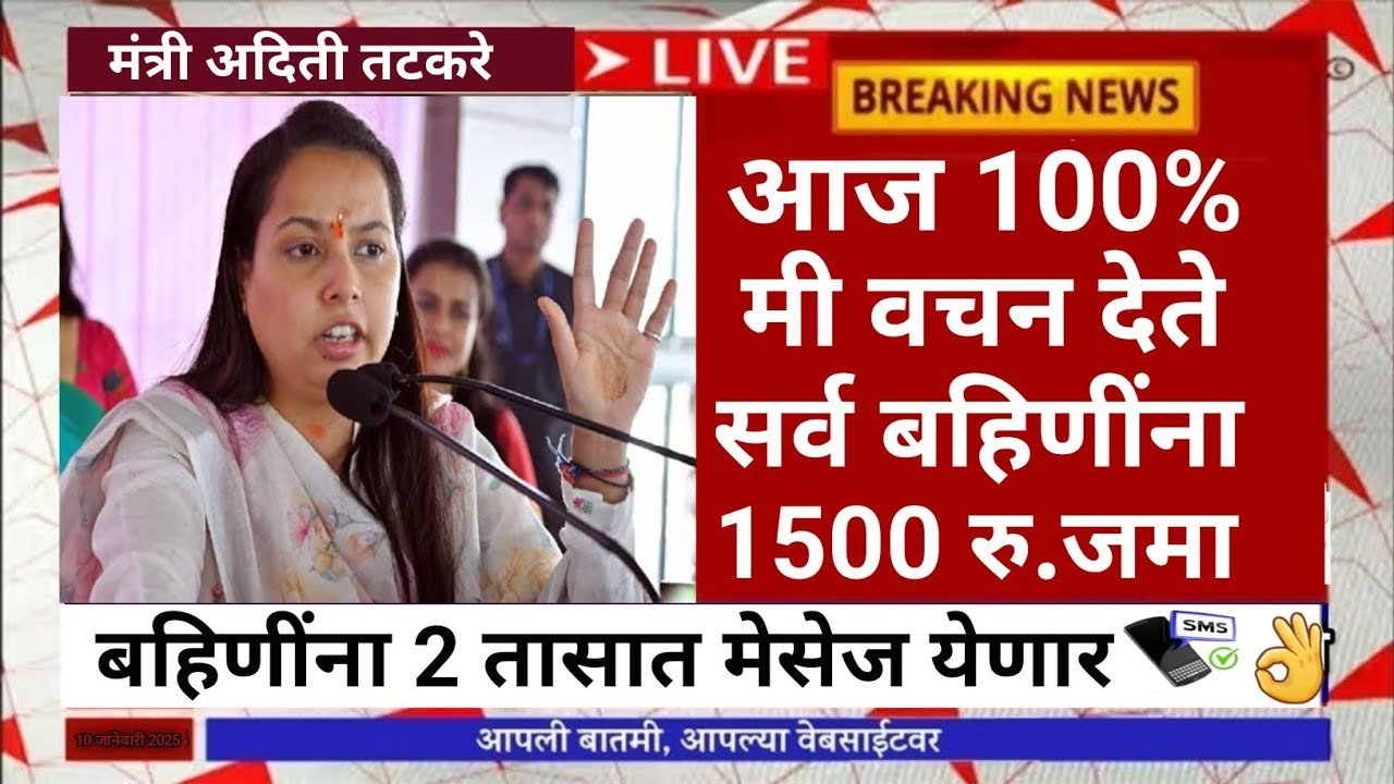 लाडक्या बहिणींना 6,000 रुपये खात्यात येणार ६००० रूपये; जिल्ह्यानुसार यादी जाहीर